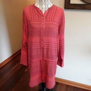 Xirena Sorento tunic dress in Dion stripe, Size M